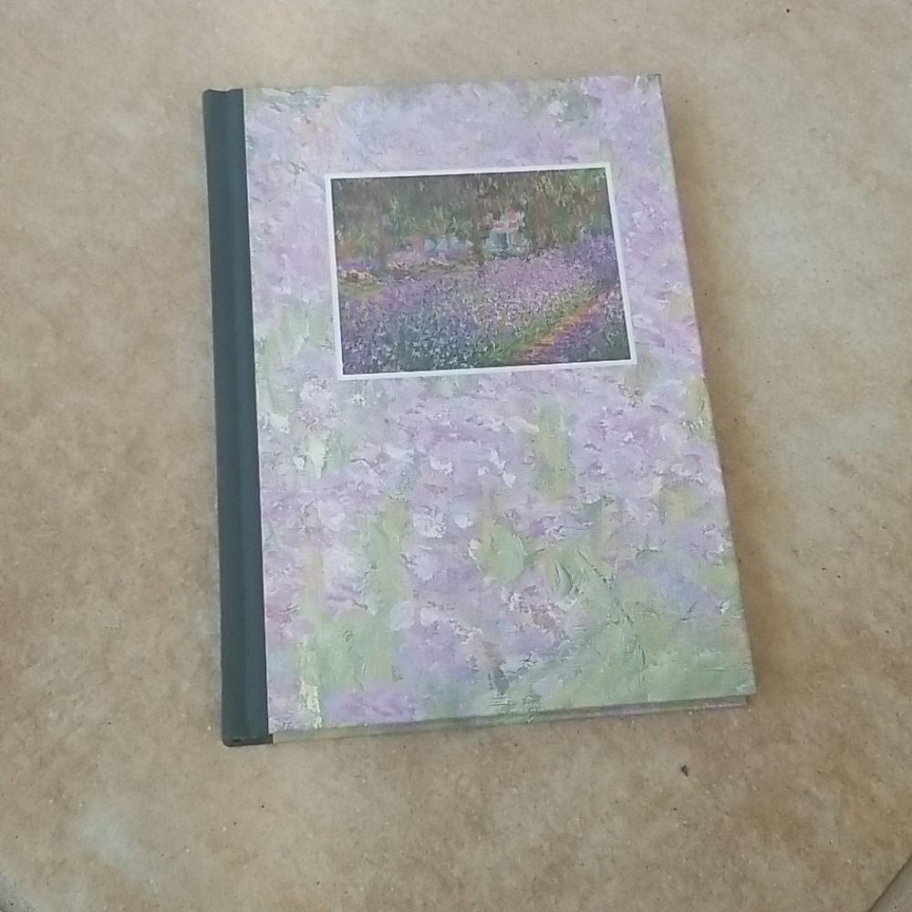 Monet Garden at Giverny journal